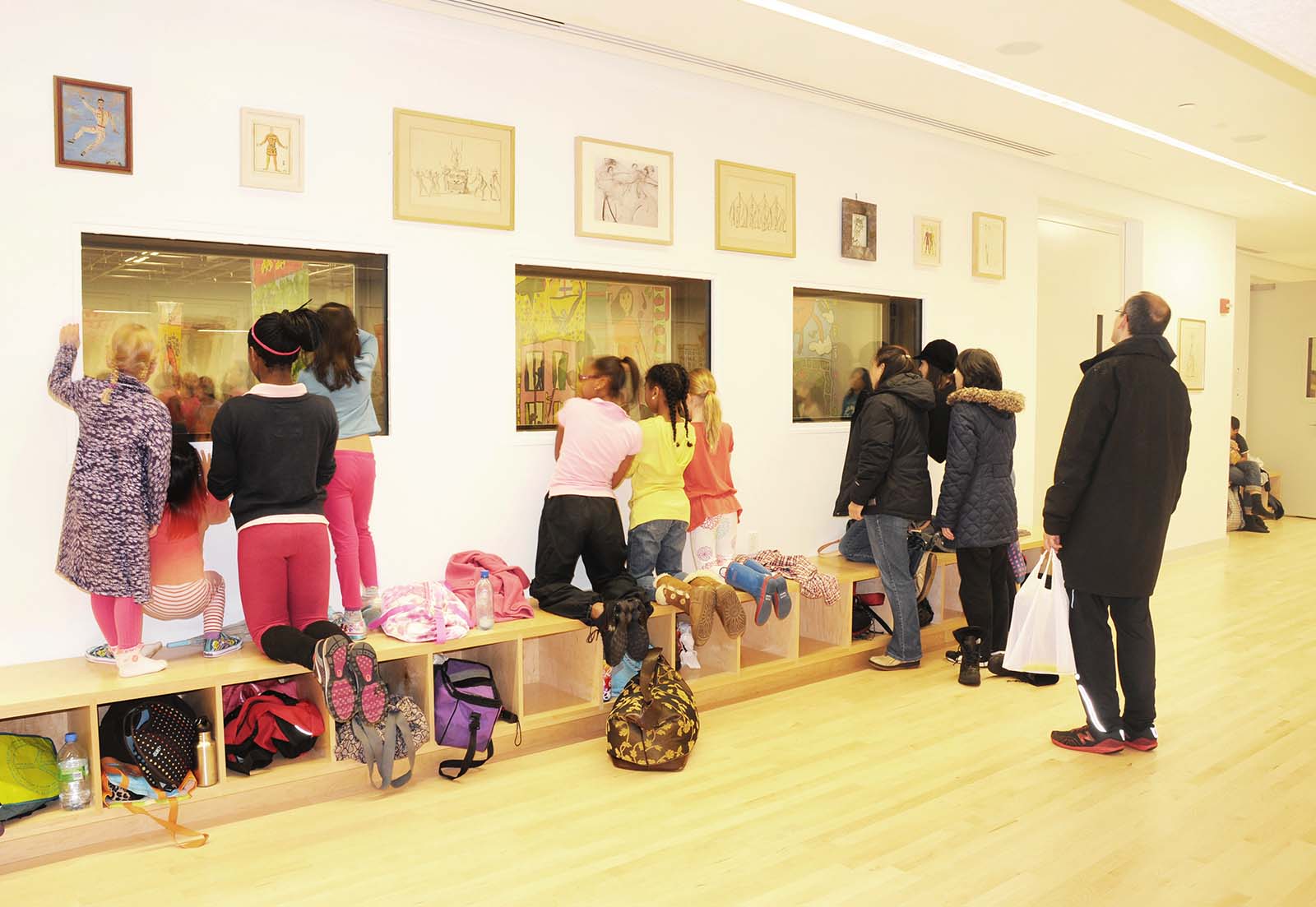 national dance institute waiting room